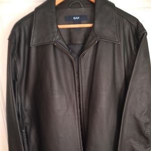 Gap leather jacket
